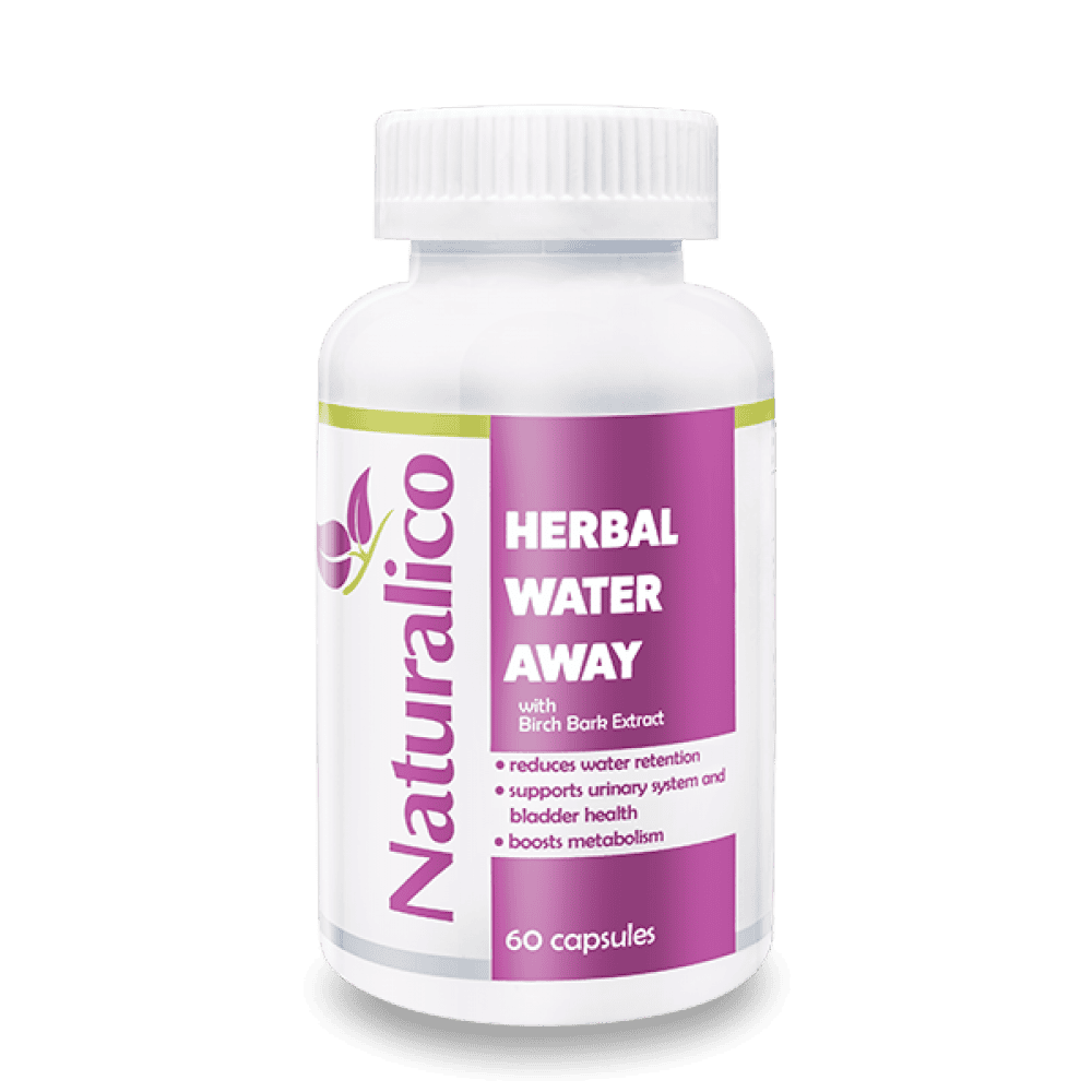 naturalico herbal water away 60 capsules 1