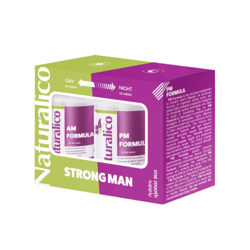 naturalico strong man am pm formula 2 x 60tablets 1