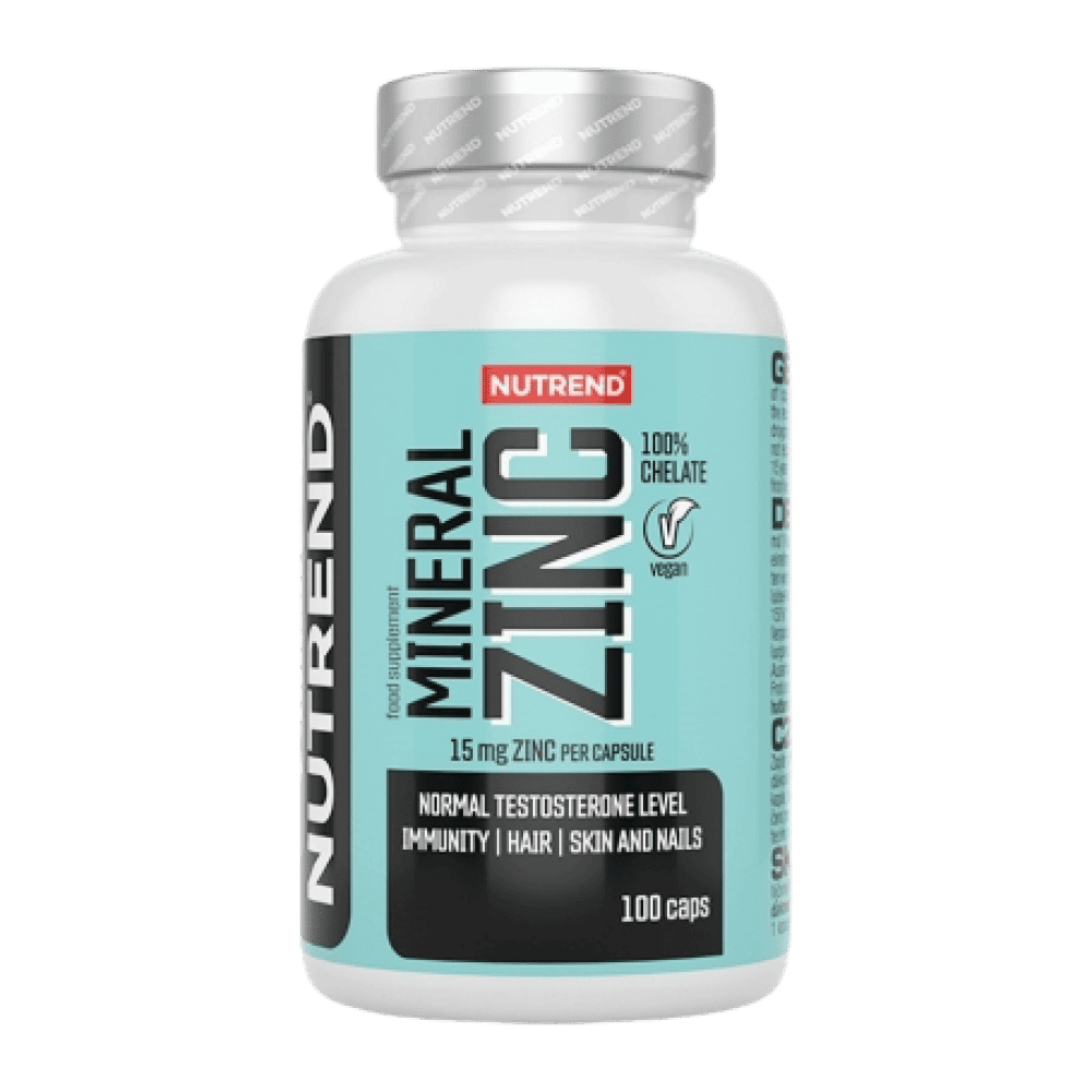 nutrend mineral zinc 100 percent chelate 100 caps 1