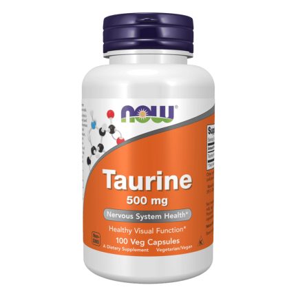 NOW - Taurine 500 МГ - 100 Капсули