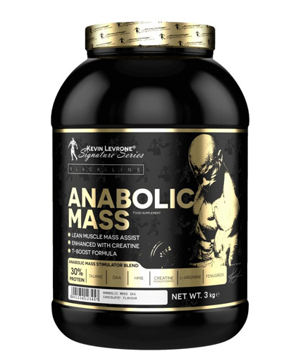 Kevin Levrone Black Line / Anabolic Mass Gainer Разфасовка: 3000 грама, 30 Дози