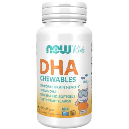 NOW - DHA 100 МГ - Kids Chewable - 60 Дражета