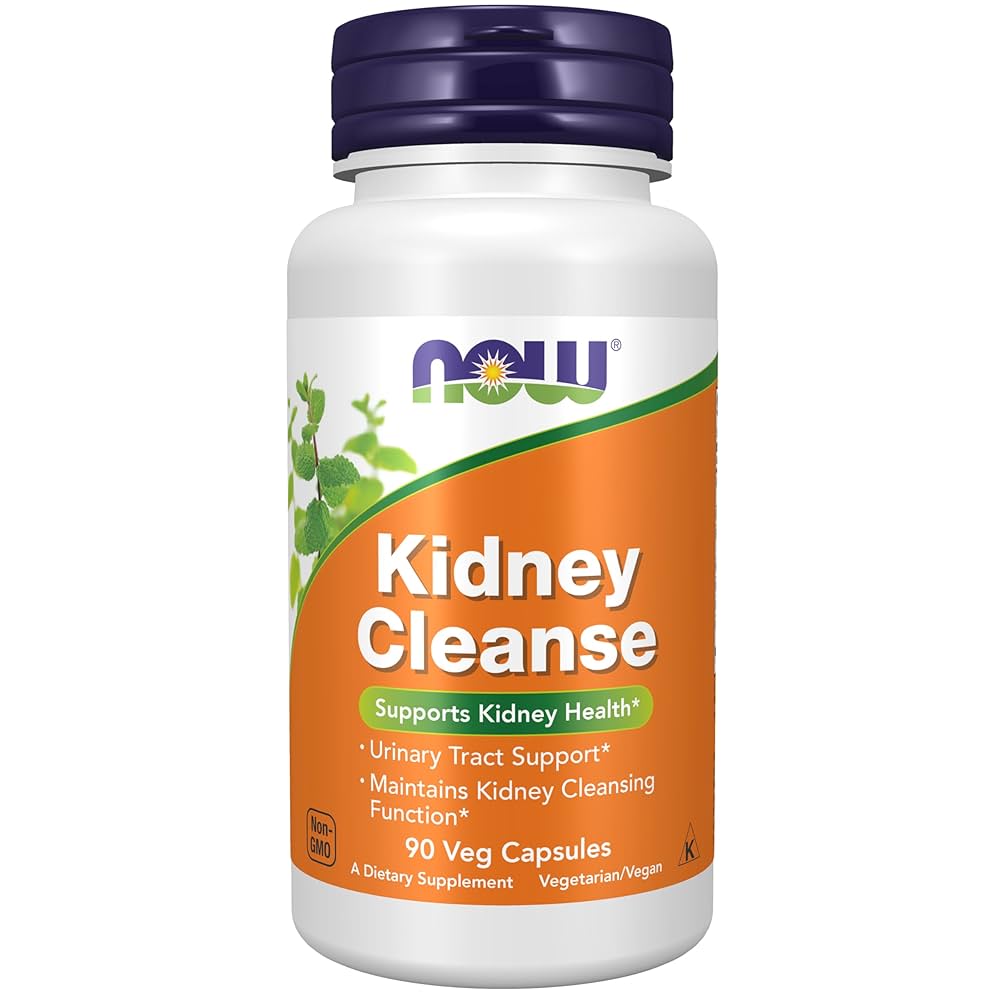 NOW - Kidney Cleanse - 90 Vcaps 1 NOW Kidney Cleanse 90 Vcaps