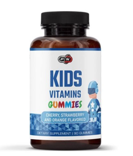 Pure Nutrition - KIDS VITAMINS CHERRY, STRAWBERRY AND ORANGE - 90 Gummies