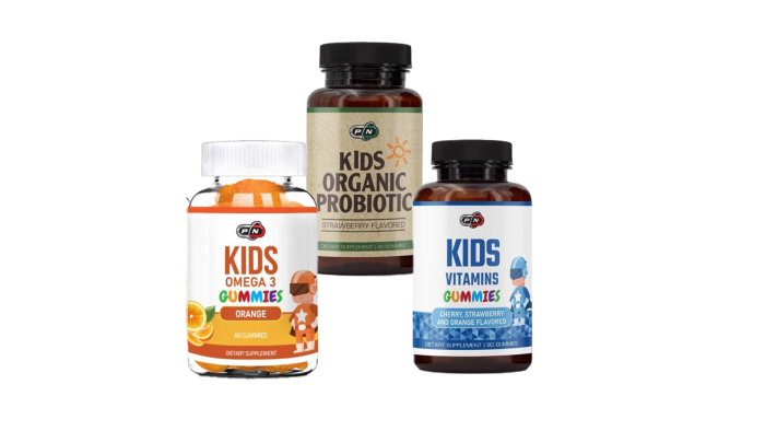 KIDS VITAMINS – CHERRY, STRAWBERRY & ORANGE (Pure Nutrition) - Image 1